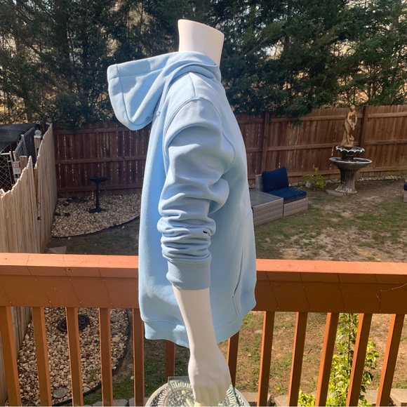 Karl Kani Signature Essential Pullover Hoodie | M | Light Blue NEW!! - Picture 6 of 14